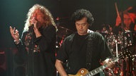 Robert Plant und Jimmy Page