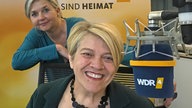 Lea Linster mit Heike Knispel bei WDR 4