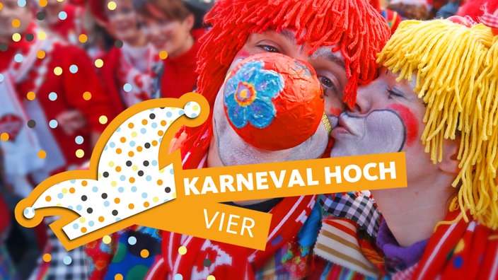 Karneval hoch vier Logo