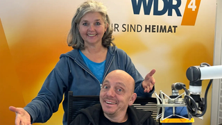  Bernhard Hoëcker mit Heike Knispel bei WDR 4