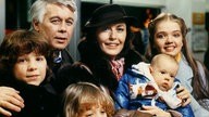 Die Filmfamilie Schuhmann der TV-Serie "Ich heirate eine Familie"