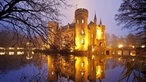 Außenansicht auf das Schloss Moyland