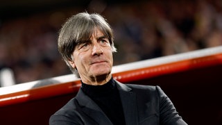 Jogi Löw im Oktober 2024 beim Abschiedsspiel von Lukas Podolski im Stadion in Müngersdorf