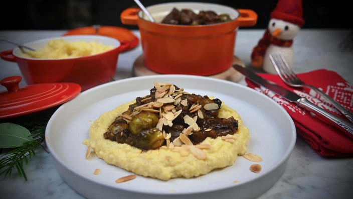 Wildschweinragout mit Ingwer