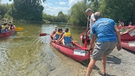 Kanutour auf der Lippe