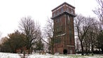 Der Förderturm der Zeche Erin 