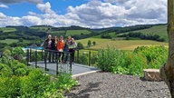 Wandergruppe der Kreativ-Wanderung