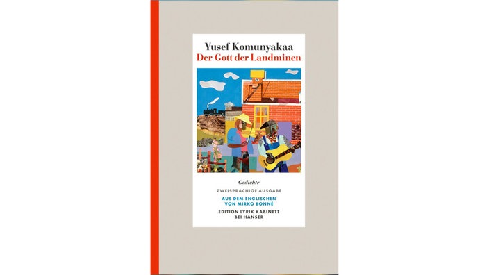 Buchcover: "Der Gott der Landminen“ von Yusef Komunyakaa