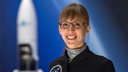 Insa Thiele-Eich, Meteorologin, Kandidatin als Astronautin und Kommunalpolitikerin.