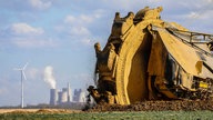 Schaufelradbagger im RWE Braunkohletageabbau