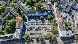 Symbolbild: Parkplatz in der Essener Innenstadt