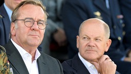 Boris Pistorius und Olaf Scholz (2024)