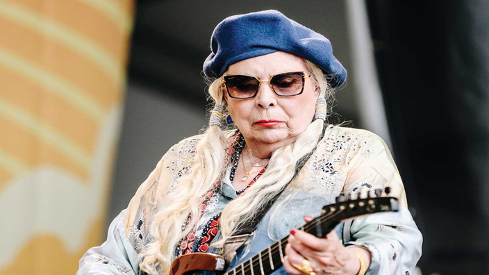 Joni Mitchell at Newport Folk Festival 2022