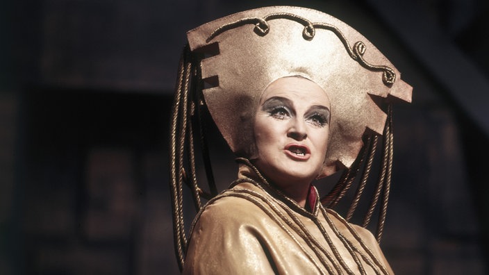 Birgit Nilsson in der Fernsehsendung "Lilli Palmer präsentiert Weltstars der Oper"