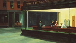 Gemälde "Nighthawks" von Edward Hopper, 1942