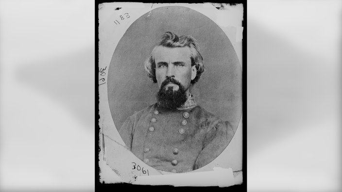 Nathan Bedford Forrest, Anführer des Ku-Klux-Klan (KKK)