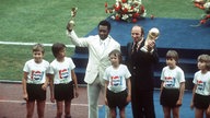 Fußball-Weltmeisterschaft 1974: Pele und Uwe Seeler