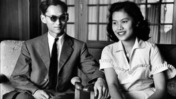 Thailands König Bhumibol und Königin Sirikit