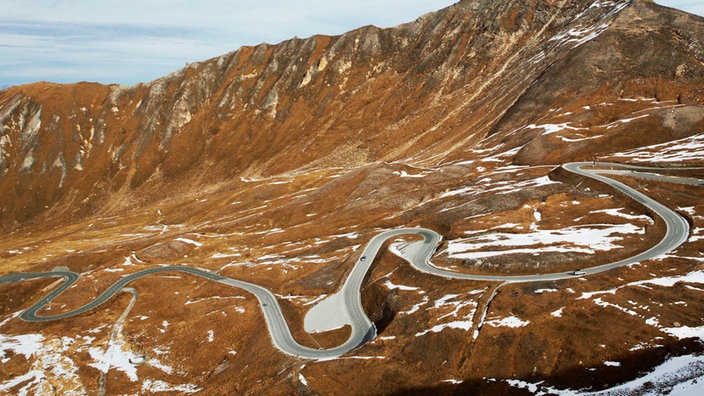 Passstraße am Großglockner