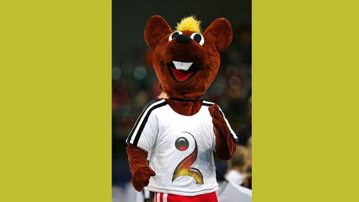 "Hanniball", das Maskottchen der Handball WM 2007