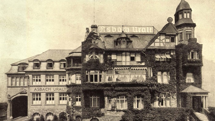 Weinrennerei Ausbach Uralt, ca. 1934