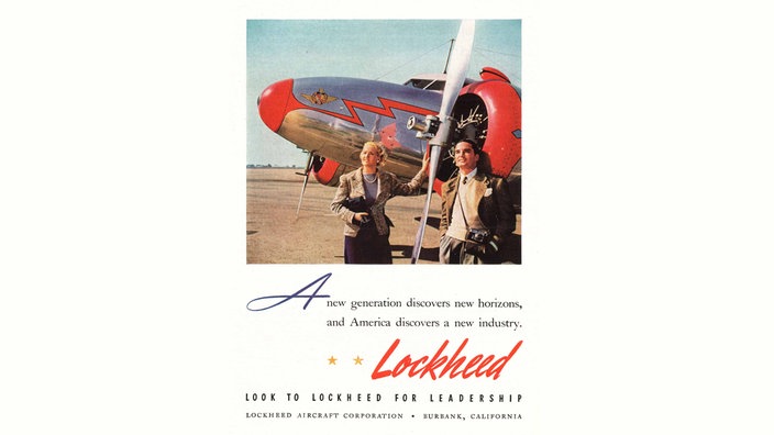 U. S. Magazine Lockheed Aircraft Ad, 1939