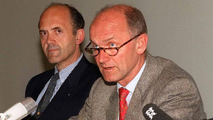 Ferdinand Piech (re) und Jose Ignazio Lopez