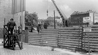 Bau der Berliner Mauer