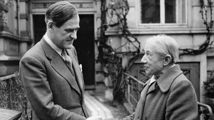 Odd nansen und Anna Siemsen, 1949