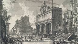 Rom, Fontana Acqua Felice / Piranesi