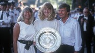 Steffi Graf mit ihren Eltern