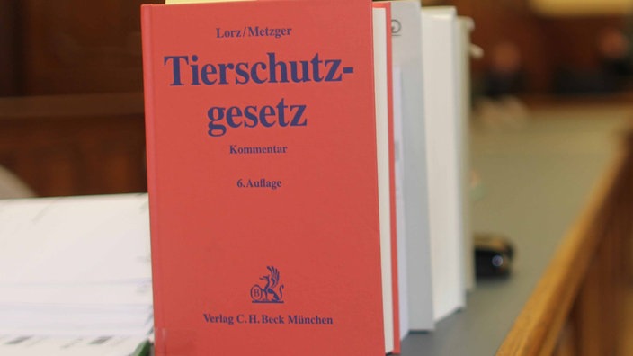 Eine Ausgabe des Tierschutzgesetzes