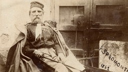 Der italienische Freiheitskämpfer Giuseppe Garibaldi auf einer Aufnahme aus dem Jahr 1862