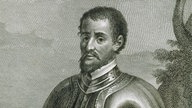 Konquistador Hernando de Soto (1496/1497-1542), Kupferstich