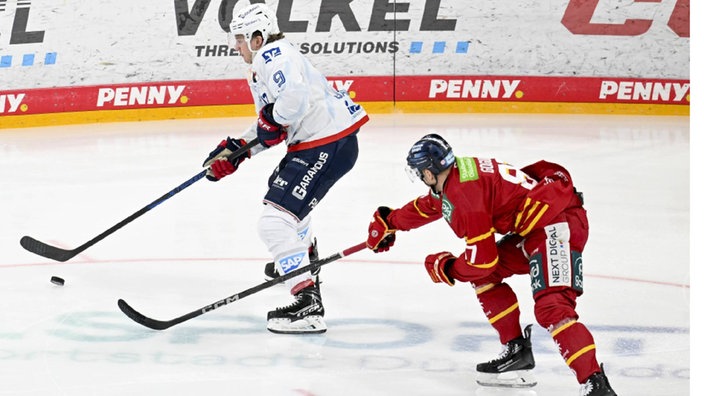 Düsseldorfer EG gegen Adler Mannheim