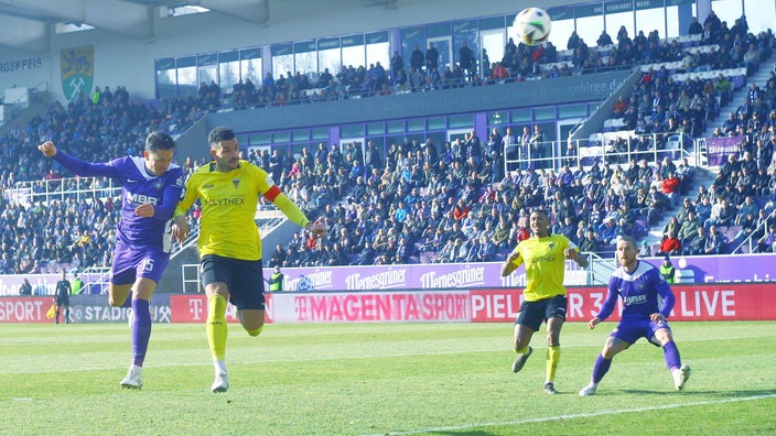 Erzgebirge Aue gegen Alemannia Aachen