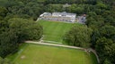 Blick auf das Geißbockheim -Trainingsgelände des 1. FC Köln - im Grüngürtel.