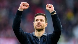 Leverkusens Trainer Xabi Alonso 