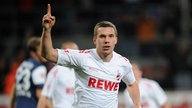 Lukas Podolski im Trikot des 1. FC Köln