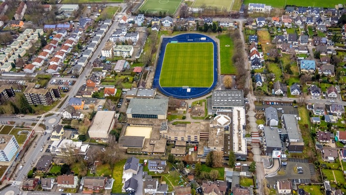 Die Sportschule Kaiserau in Kamen.