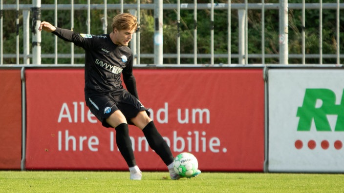 Paderborns Nachwuchsstürmer Travis De Jong