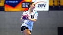 Leverkusens Sophia Cormann im Spiel gegen BSV Sachsen Zwickau