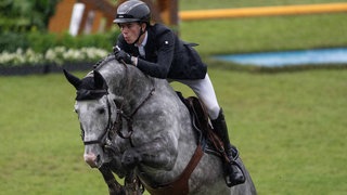 Der Belgier Thibeau Spits - hier beim CHIO 2024 in Aachen - gewann bei der elften Etappe der Global Champions Tour in Riesenbeck.