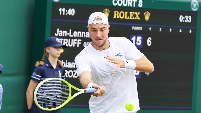 Struff in Wimbledon