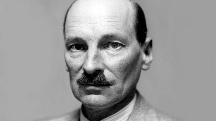 Clement Richard Attlee, britischer Politiker von 1940 bis 1951.