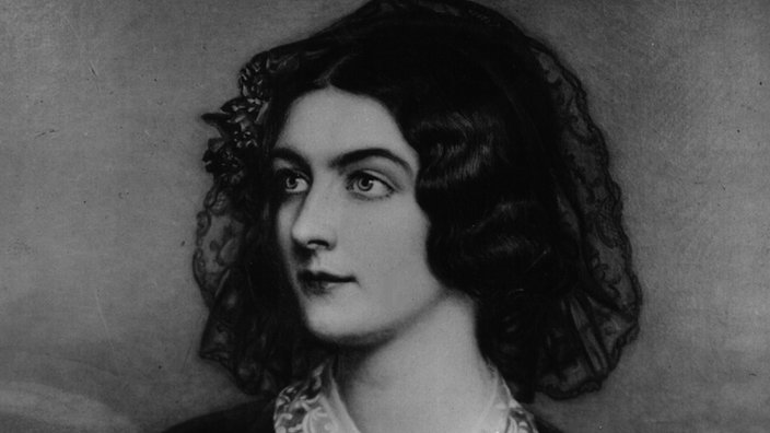 Ein Porträt von Lola Montez