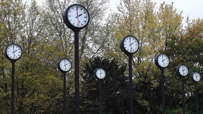 Am letzten Wochenende im Oktober werden die Uhren umgestellt