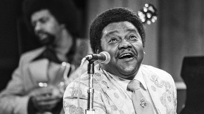 Fats Domino am 20. Juli 1980 beim Montreux Jazz Festival