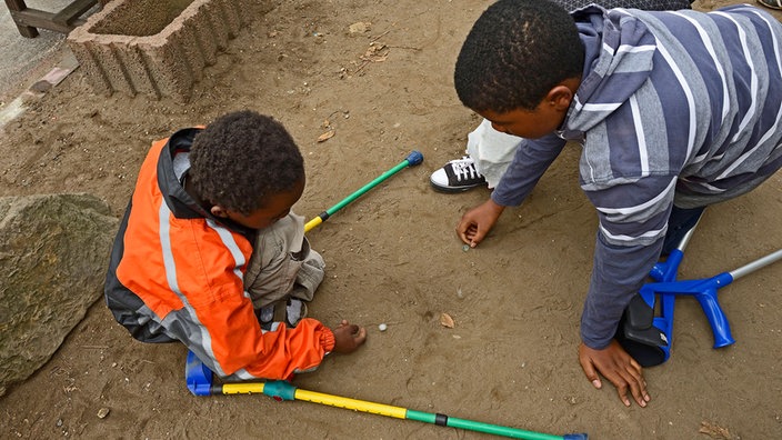 Kinder im Friedensdorf Oberhausen