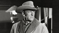 James Arness als US-Marshal Matt Dillon in der Westernserie "Gunsmoke" ("Rauchende Colts")